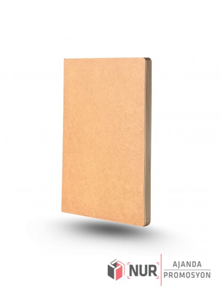 Sert Kapaklı Tarihsiz Ajanda Defter